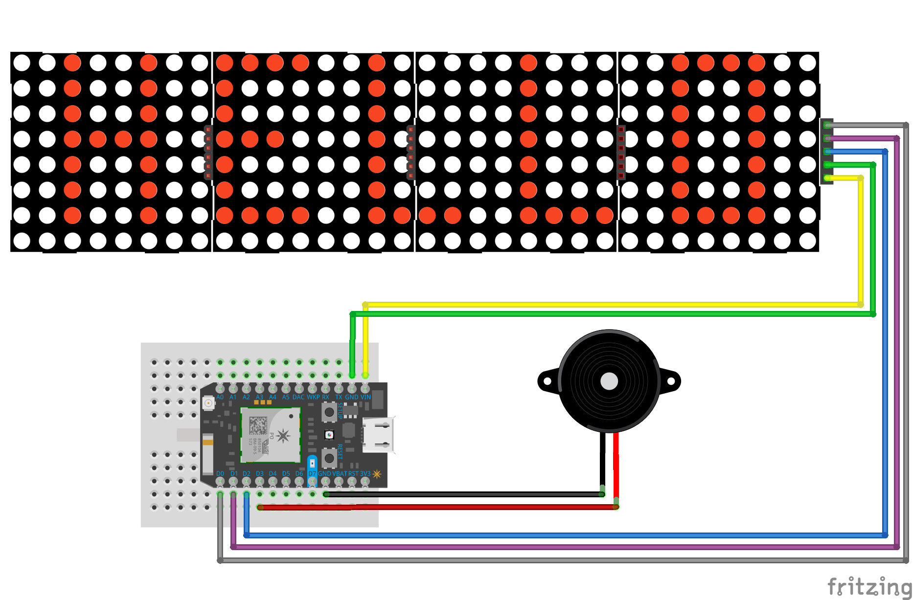 Creating an IoT Scrolling Marquee with Slack and Particle